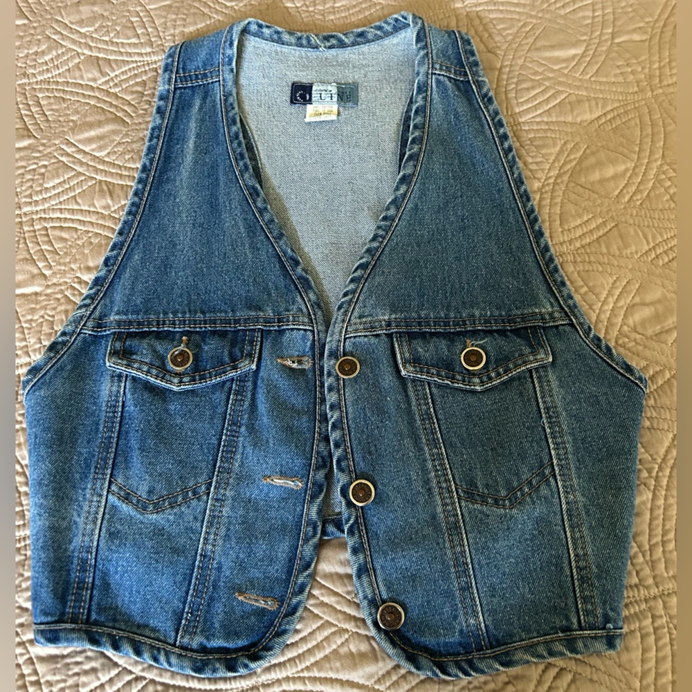 Vintage Denim Vest